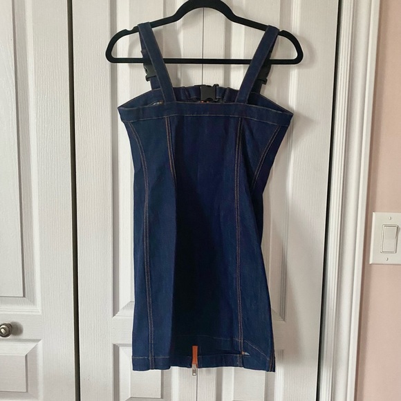 Heron preston denim short streetwear dress size small - Picture 6 of 7